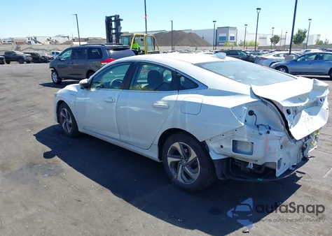 2020 Honda Insight Ex from USA, damaged, VIN 19XZE4F54LE003451